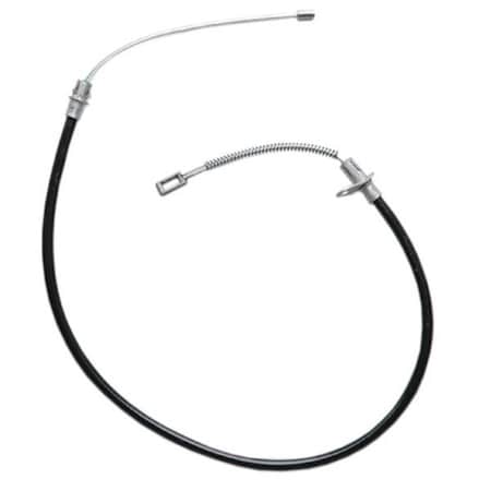 Raybestos OE Replacement; 45.62 Inch Cable Length/ 30.56 Inch Housing Length; Loop End Type/ Barrel End Type BC96001